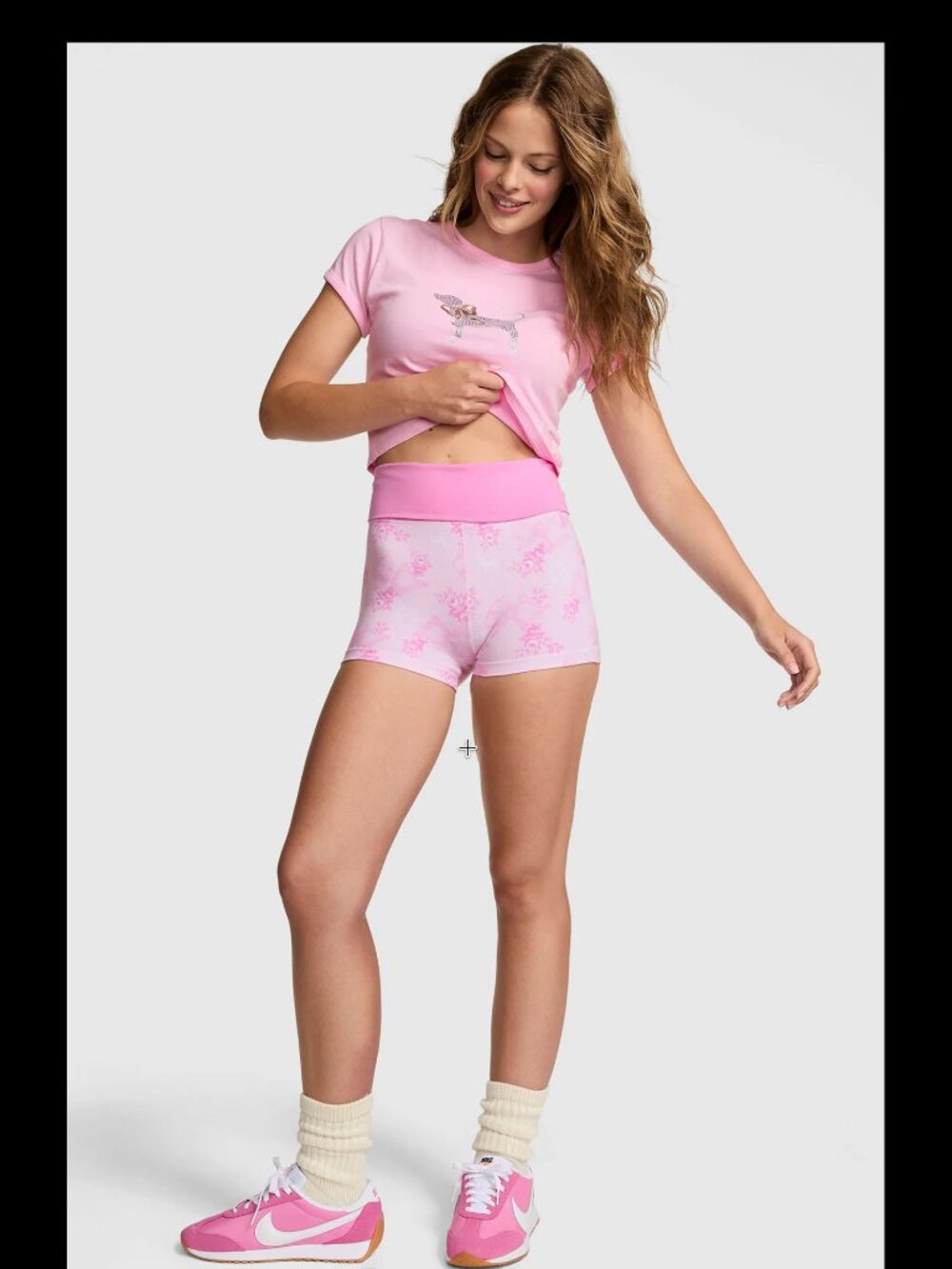 LoveShackFancy Women's Pink Shorts